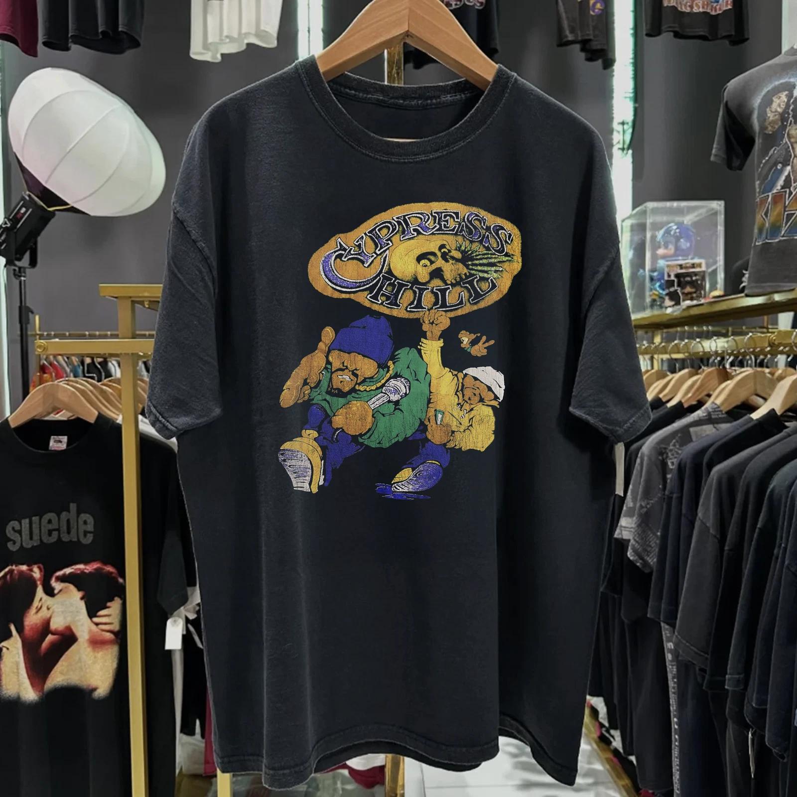 90s Cypress Hill Rare T-Shirt Black L M