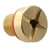 LR034624 LR034624 Male Thread Brass End Cap Solid Plug Connector For Land Rover With O Ring Gasket And Direct Fitment