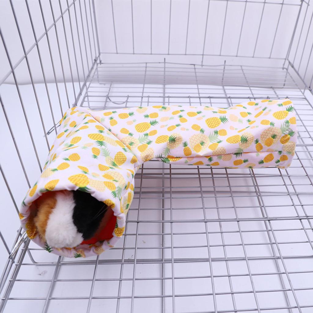 Schönes Haustier Hamsterkäfig Bett Spielzeug Meerschweinchen Rechtwinkliger Tunnel Schlauch Chinchilla Hamster Niederländische Ratte Käfig Zubehör