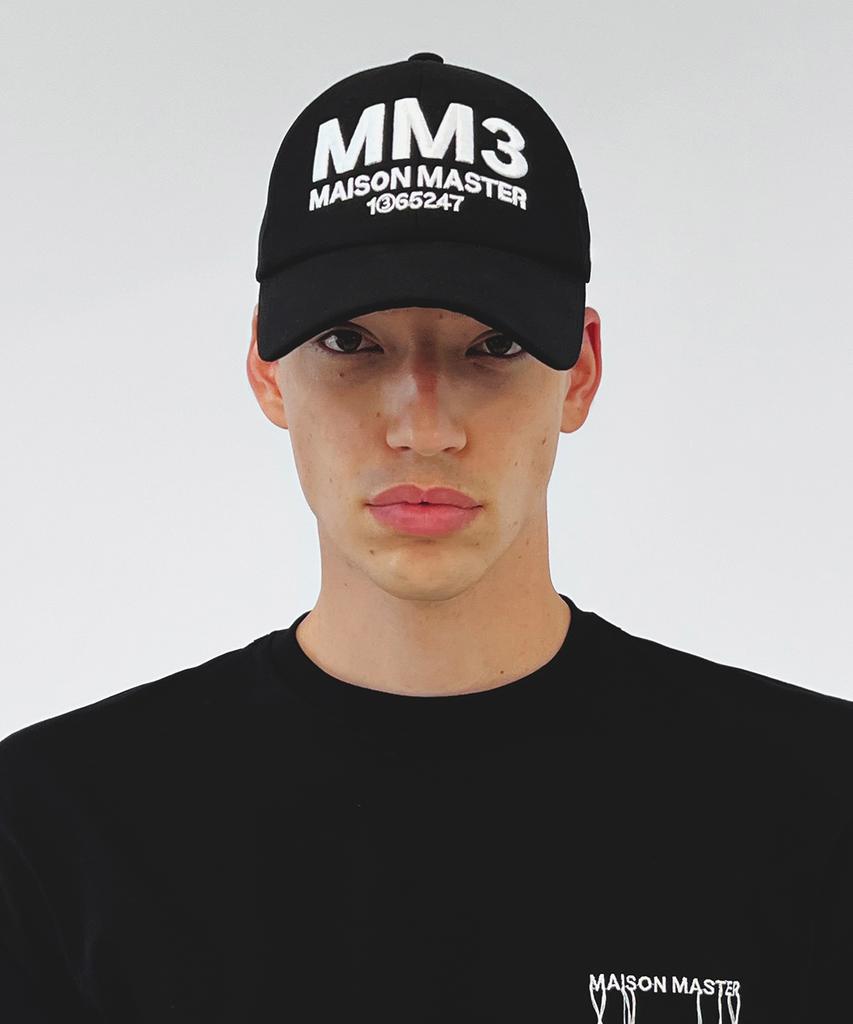 MAISON MASTER Mm3 Logo Ball Cap