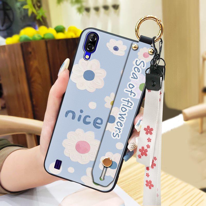 Soft case Anti-dust Phone Case For Blackview A60 Dirt-resistant Anti-knock Protective Flower Ring Shockproof Durable