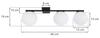 ALTA WHITE CEILING LAMP 3-BULB E14