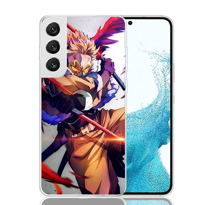 Hawks MHA My Hero A-Academy Phone Case For Samsung Galaxy S26 S25 Edge S24 S23 FE S22 Ultra S21 Plus S20 + Fundas Cover Coque Ga