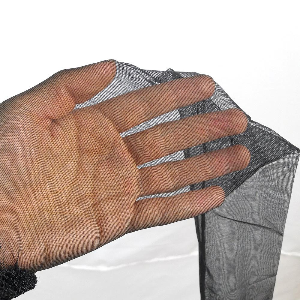 BEILEISI Silicone Anti-Slip Lace Trim Thigh-High Stockings 2132