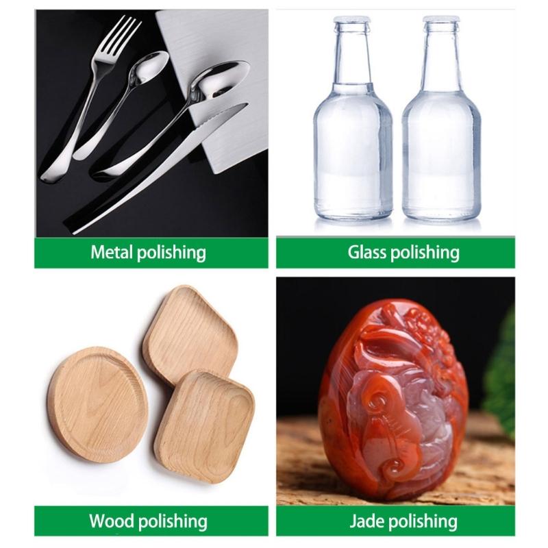 T-förmiger Griff Polierscheibe Stoffscheibe 6mm Schaft Für effizientes Polieren Vielseitige Anwendung in Metall Holz Schmuckarbeiten