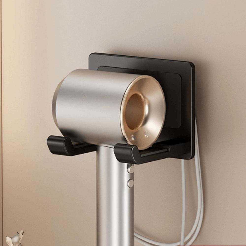 Selbstklebender Föhnhalter Stanzfreies Design Platzsparend Selbstklebehalter Universelles Wandmontagegestell