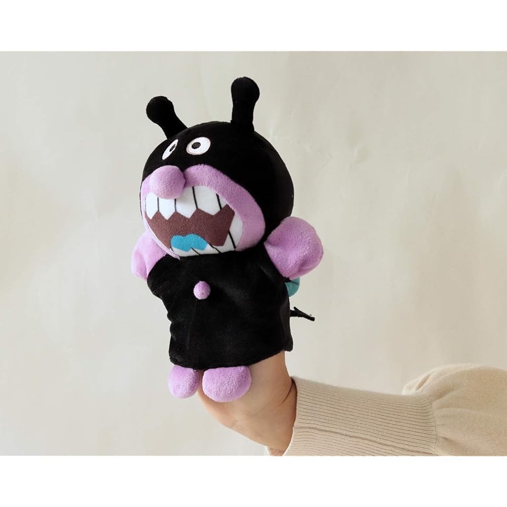 Yoshitoku Hand Puppet S Baikinman Soft Toy for Kids 30 cm