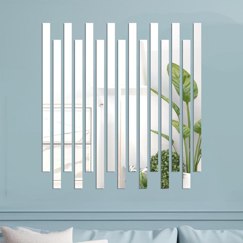 Decorative Mirror Trim Strips: DIY Wall Stickers for Living Room, Bedroom & TV Wall Cabinets