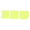 3PCS/Set Cake Cream Scraper Dough Pasty Cutters Scraper Kitchen Tool DIY Baking ToolGreen