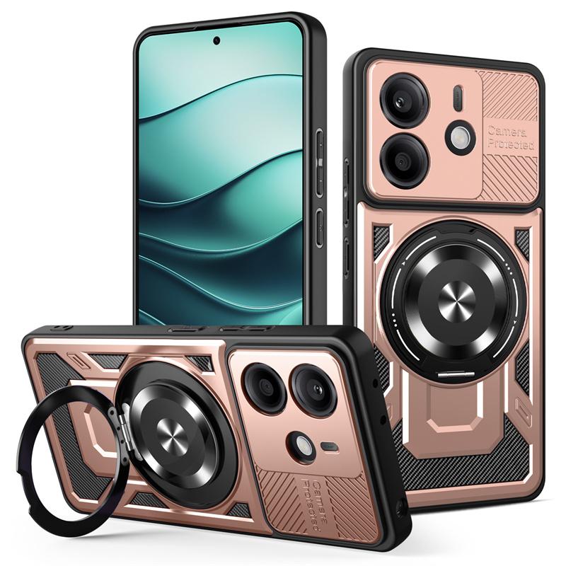

Для Magsafe Беспроводная Зарядка Чехол Fundas Для Xiaomi Redmi Note 14 Pro 14s 4G Pro+ Plus 5G Ударопрочный Бронированный Магнитный Чехол Coque Redmi Note 14 4G (Global)