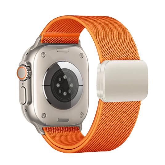 Magnetic Nylon Loop For Apple Watch Band 46mm 49mm 44mm 41 40mm 42mm Bracelet iWatch Series Ultra 3 11 SE 3 10 9 8 7 6 5 4 Strap