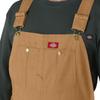 Dickies DB100 Duck 38W x Rinsed Brown Overalls, 32L,