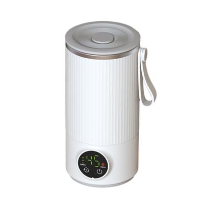 Tasse chauffante portable avec chargeur USB, 6 réglages de température, batterie 6000 mAh, charge rapide 18 W pour café et lait