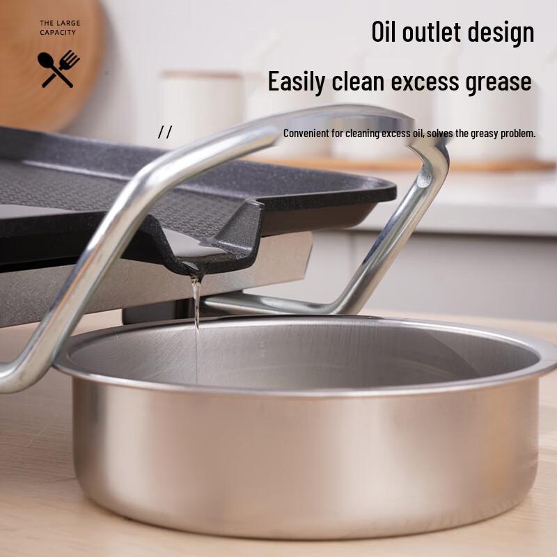 OEING Electric Non-Stick Grill Pan