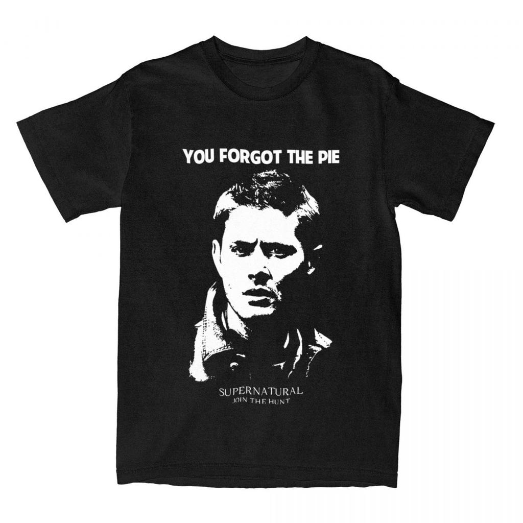 Hip Hop Soprannaturale Dean Winchester Angelo Maglietta Unisex Cotone Manica Corta Girocollo Top