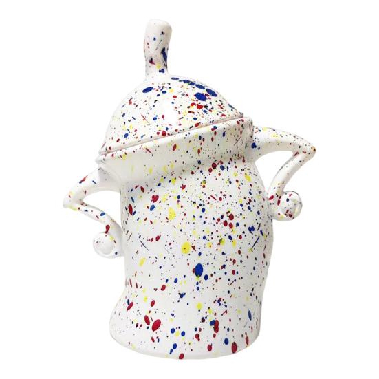 Food Canisters with Attitude Cute Snack Storage Jar Creative Akimbo Cup Mugs Kitchen Storage Container Christmas Decoration