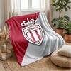 Monaco FC Soft Flannel Fleece Blanket Lightweight Cozy Warm Throw Blanket For Sofa Bed Home Decor