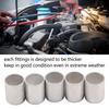 20 Pcs   Conditioning Joint Cover Aluminum AC Hose Tube Connector Cover Pipe Fitting  