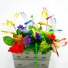 5/10pcs 3D Dragonfly Outdoor Decor Waterproof Vibrant Color Yard Ornament for Flower Arrangement Planter Patio Garden