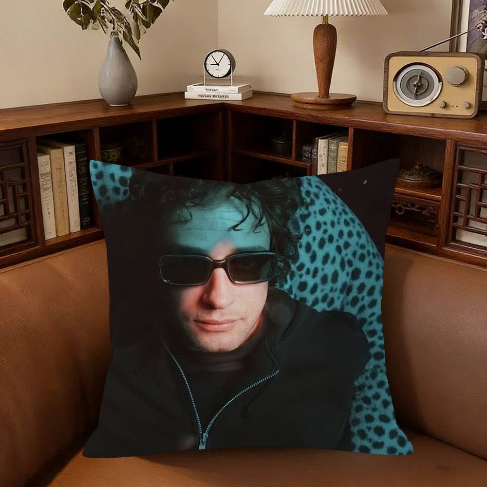 Singer G-Gustavo Cerati Personalized Pillow Dust Cover Bedroom Kids Party Decoration Pillowcase Birthday Children Gift