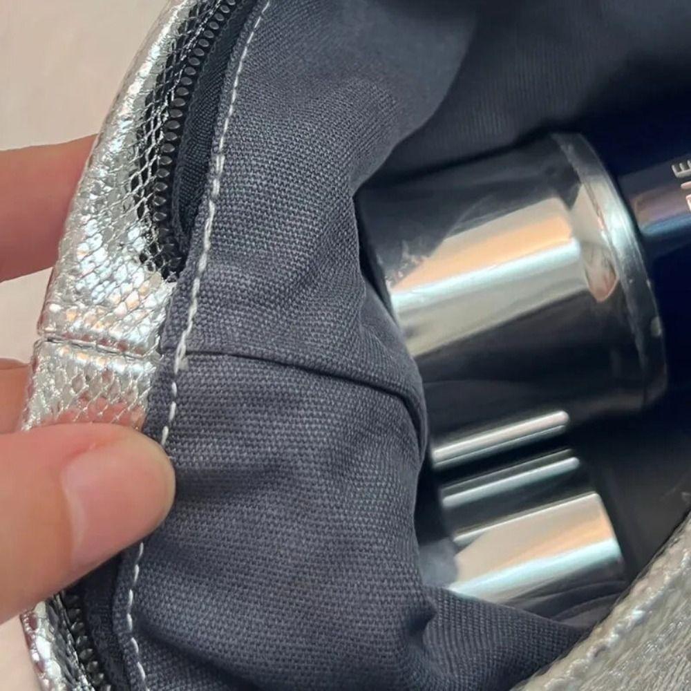 Cosmetic Bag Women Shiny Sequins Makeup Case Organizer Fashion Party Cosmetic Pouch Travel Toiletry Bag Beauty Case Clutch Bag