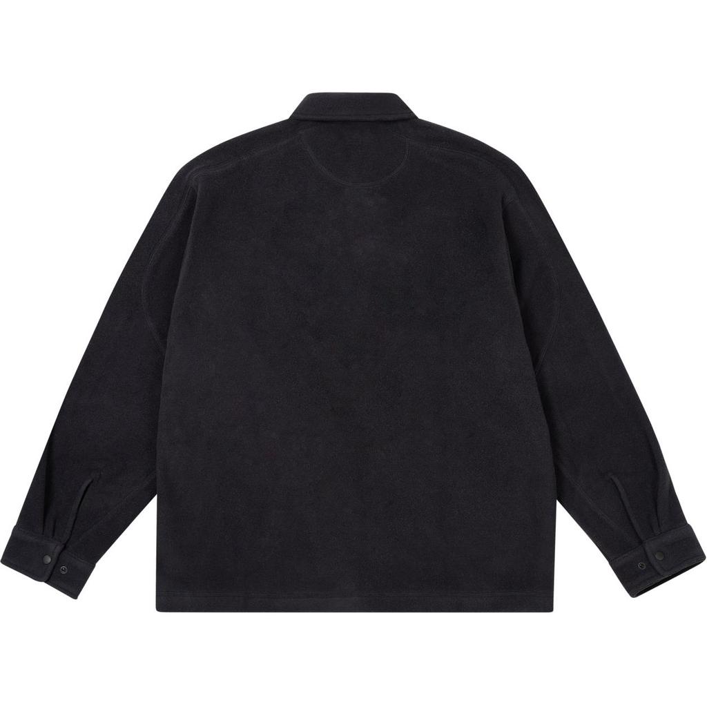 Palace Polartec Overshirt Black Unisex Tops P27SHT041