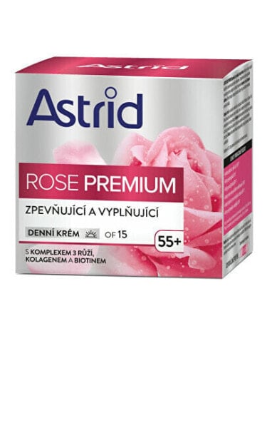

Увлажняющий крем Astrid Firming and filling day Rose Premium 50 мл