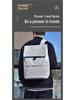 Men's Magnetic Flip Commuter Backpack: High-End Cross-Border Fashion for Leisure and Business Travel