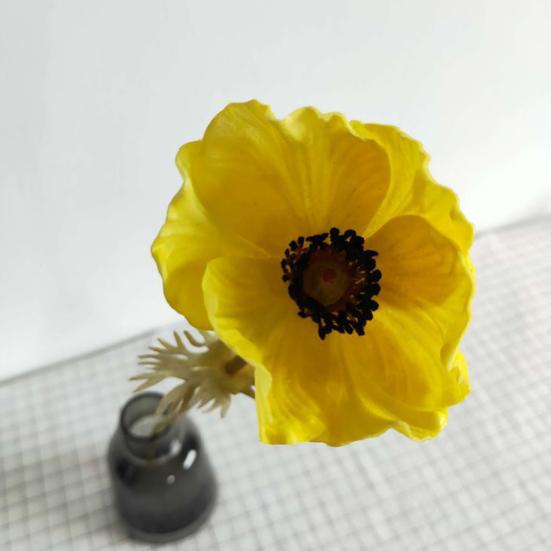 1 pezzo di pianta artificiale anticaduta superficie liscia senza appassimento puntelli fotografici unici fiori finti arredamento per ufficio