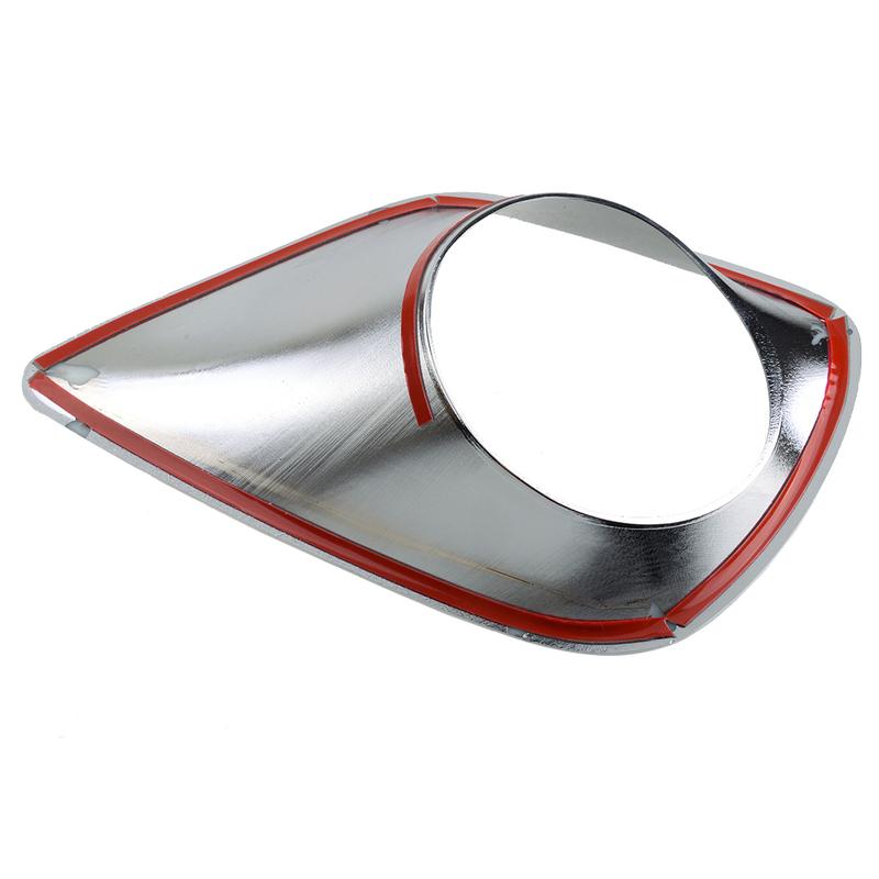 Car Front Rear Tail Bumper Fog Light Cover Lamp Trim Frame Bezel Decoration Mirror Chrome Fit for Toyota RAV4 2013 2014 2015