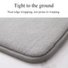 Thickened entrance mat, bathroom slow rebound anti slip floor mat, toilet water absorption and quick drying foot mat, memory sea