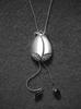 Korean Tassel Crystal Pendant Necklace - Elegant Long Sweater Chain