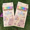 Wooden Colour Pencil 12 Colors Coloring Pencil New Capybara Colored Pencils  School Office