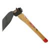 Senkichi Geschmiedete Hacke mit breiter Klinge zum Bodenlockern und Lochgraben 18cm x 43cm x 11cm Einhand-Hammer, Graben, L-förmiger Keil, (Tiefe) (Höhe) (Breite)