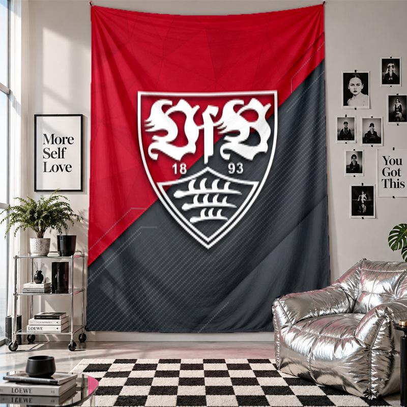 VfB Stuttgart Wall Tapestry Home Decor Wall Hanging Cloth for Bedroom Living Room Background