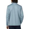 FootJoy Tonal Diamond Print Pullover Golf Steel Size M Men's Quarter-Zip Shirt, Blue, (FJ-F25-M10, 38560-M)