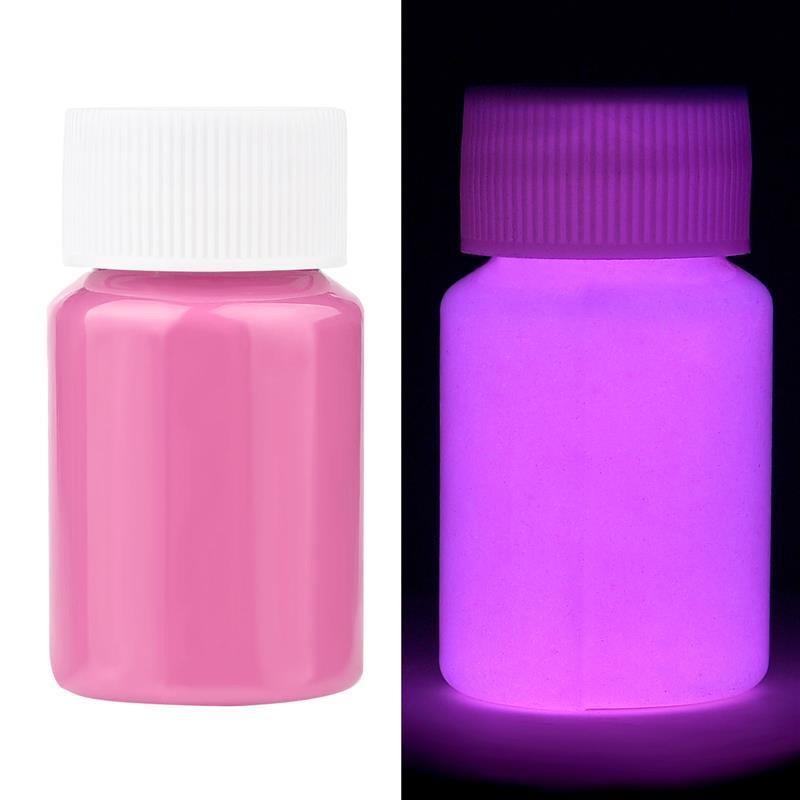 20g/30g Flasche Fluoreszierendes Pigment Langlebige Leuchtfarben Auto Glow Glow In Dark Acrylfarben Für Kunstwerke Partyzubehör
