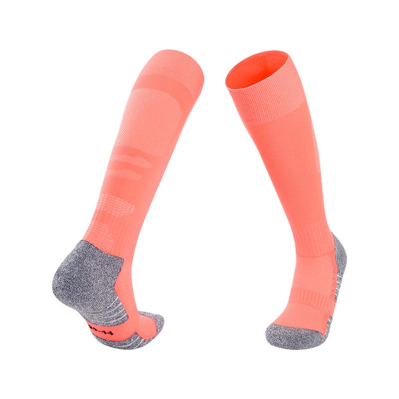 Men's Over-the-Knee Anti-Slip Football Training Socks: Sweat-Absorbent, Long Tube Design for Autumn/Winter