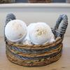 Raffia Banana Leaf Baskets Set of 2