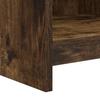 TV Stand 100 x 33 x 47 cm Smoked Oak Engineered Wood