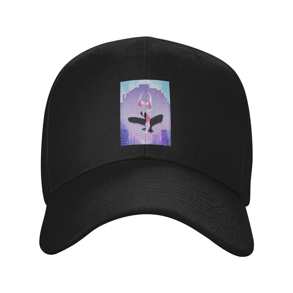 SpiderGwen Baseball Caps Snapback Fashion Baseball Hats Breathable Casual Casquette Outdoor For Mens And Womens