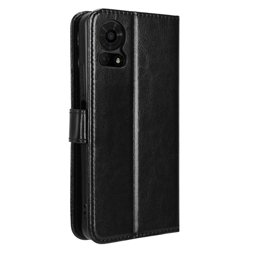 For TCL 50 LE Case Leather Wallet Phone Cover Crazy Horse Texture