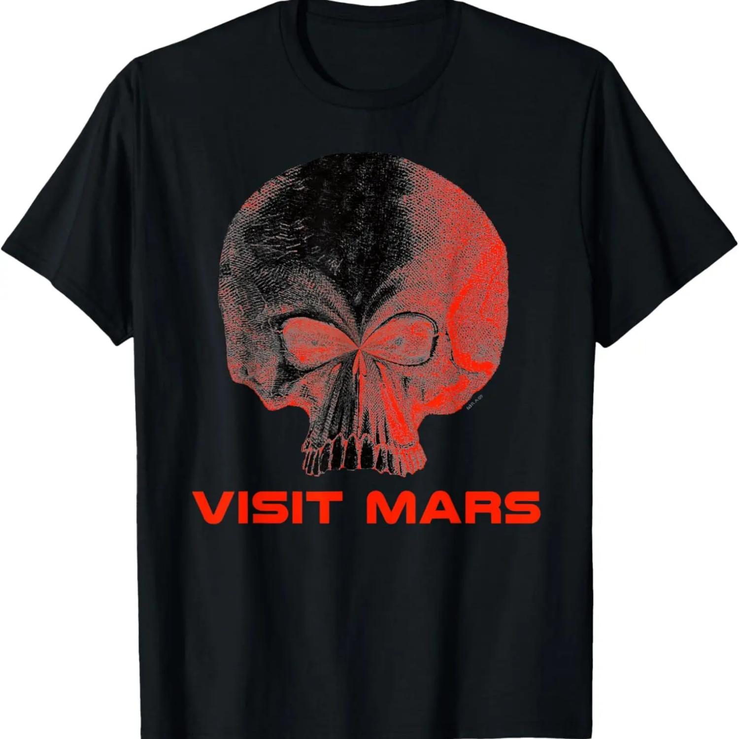 Visit Mars T-Shirt S чёрный