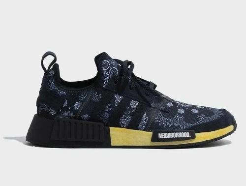 adidas NMD R1 Paisley x Neighborhood Paisley Navy GY4158 Men's Size