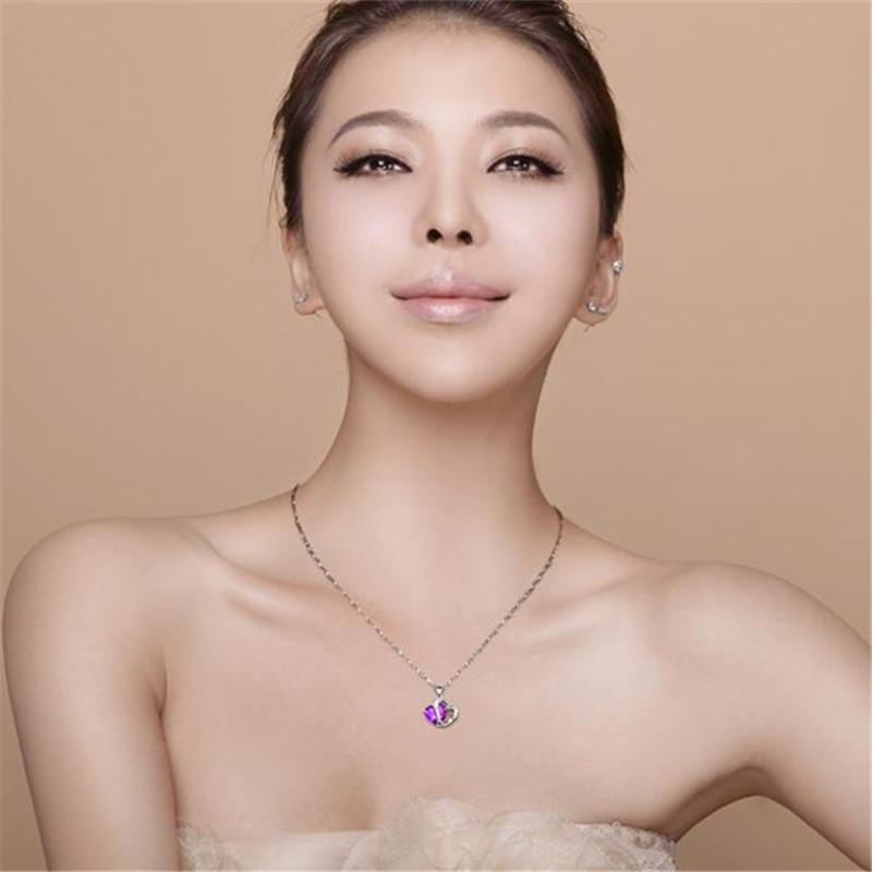 Lindon Women Necklace Pendant Copper Alloy Zircon Fashion Gift