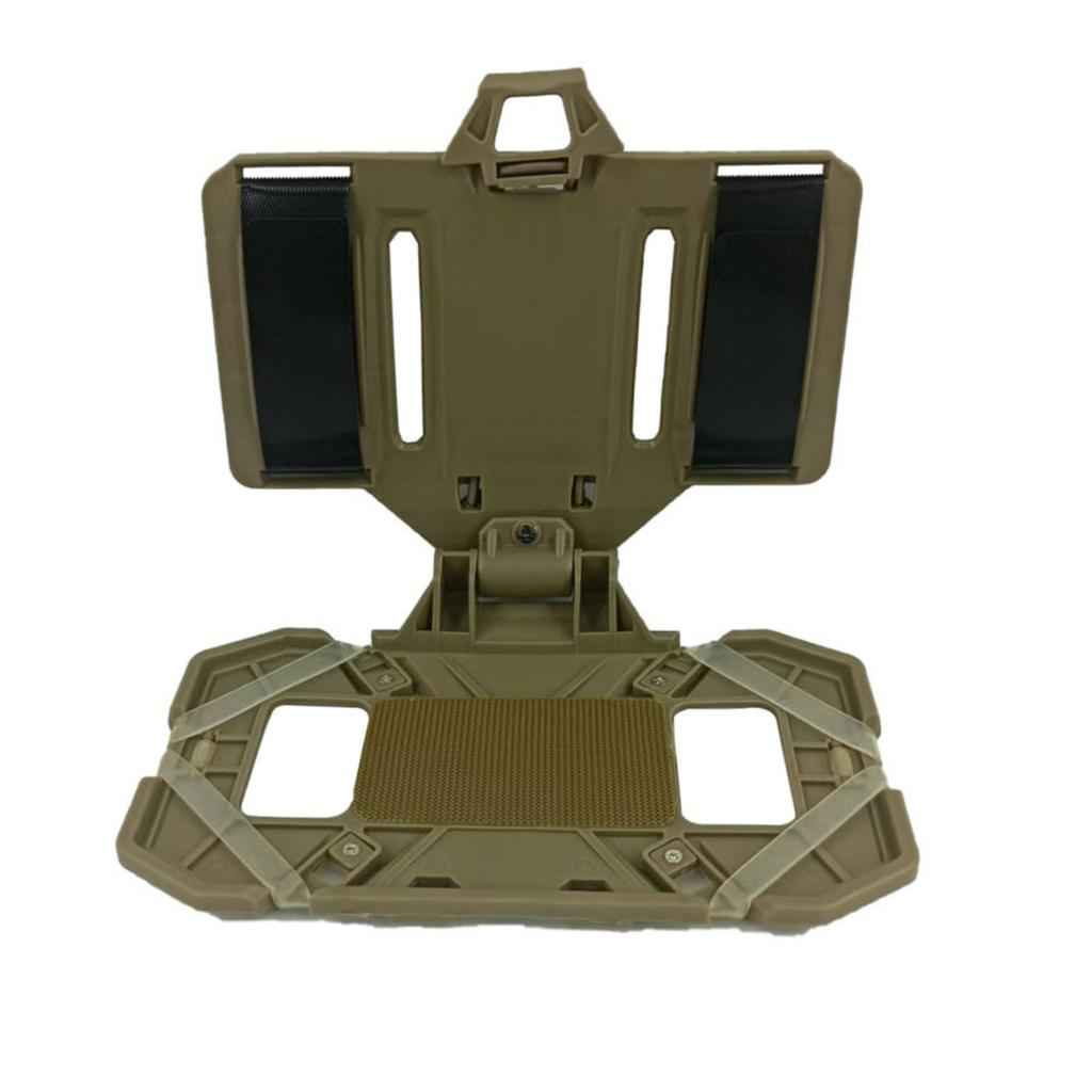 Outdoor Sport Taktisches MOLLE Faltbares Navigationsbrett Airsoft Kartenhülle Admin Panel Handyhalter für Bildschirmgröße 4,7-6,7 Zoll