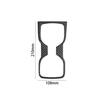 Carbon Fiber Interior Water Cupholder Cover Trim For Ford Ranger -