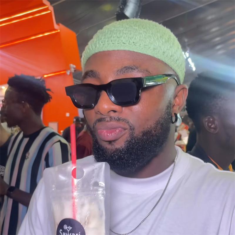 

Новая вязаная крючком рожковая коса для вечеринки на Хэллоуин, смешная шляпа для родителей и детей Adult 57-59cm