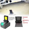 LED Workshop Light For Cordless Tool Batteries Adjustable Clamp Design 2 Mode Portable Task Lighting