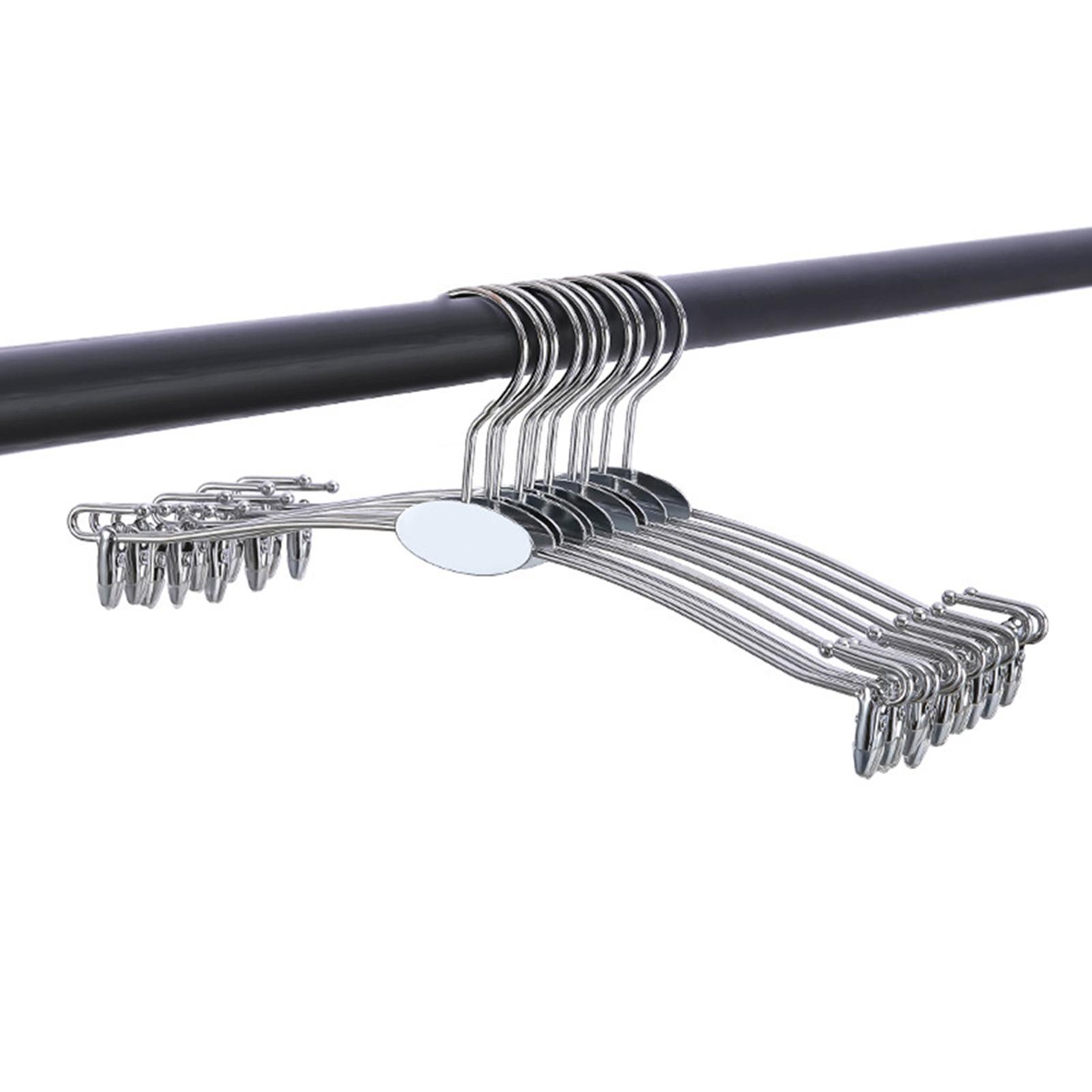 

5/10 шт. Тканевая вешалка Портативная Металлическая вешалка для нижнего белья для ванной комнаты Зажимы для бюстгальтера Вешалки для носков и трусиков Домашняя сушка Вешалка для одежды с зажимами